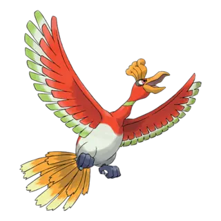 Ho-Oh official artwork