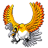 Ho-Oh shiny front-facing sprite from Pokémon White