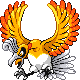 Ho-Oh shiny front-facing sprite from Pokémon Platinum