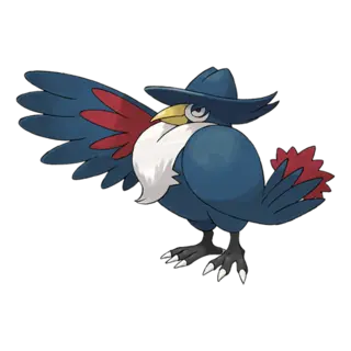 Honchkrow official artwork