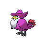 Honchkrow shiny front-facing sprite from Pokémon Black 2