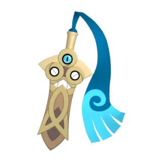 Honedge front-facing sprite from Pokémon Omega Ruby