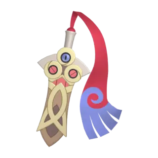 Honedge shiny front-facing sprite from Pokémon Omega Ruby