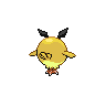 Hoothoot shiny back-facing sprite from Pokémon White 2