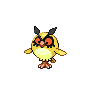 Hoothoot shiny front-facing sprite from Pokémon Black