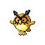 Hoothoot shiny front-facing sprite from Pokémon Ruby