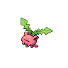 Hoppip front-facing sprite from Pokémon Black 2