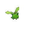 Hoppip shiny back-facing sprite from Pokémon Black 2