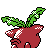 Hoppip back-facing sprite from Pokémon Crystal