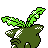 Hoppip shiny back-facing sprite from Pokémon Crystal