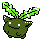 Hoppip shiny front-facing sprite from Pokémon Crystal
