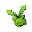 Hoppip shiny front-facing sprite from Pokémon Emerald