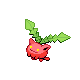 Hoppip front-facing sprite from Pokémon HeartGold