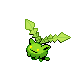 Hoppip shiny front-facing sprite from Pokémon HeartGold