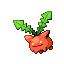Hoppip front-facing sprite from Pokémon Ruby