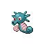 Horsea shiny front-facing sprite from Pokémon Emerald