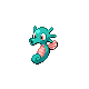 Horsea shiny front-facing sprite from Pokémon SoulSilver