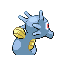 Horsea back-facing sprite from Pokémon Sapphire