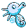 Horsea front-facing sprite from Pokémon Yellow