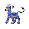 Houndoom shiny front-facing sprite from Pokémon Black