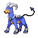 Houndoom shiny front-facing sprite from Pokémon HeartGold