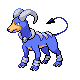 Houndoom shiny front-facing sprite from Pokémon Platinum