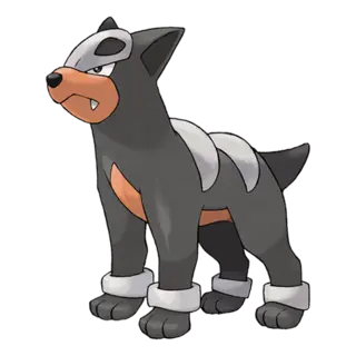 Houndour official artwork