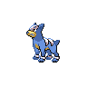 Houndour shiny front-facing sprite from Pokémon Black