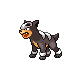 Houndour front-facing sprite from Pokémon Pearl