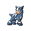 Houndour shiny front-facing sprite from Pokémon Emerald