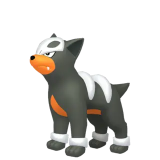 Houndour front-facing sprite from Pokémon Scarlet
