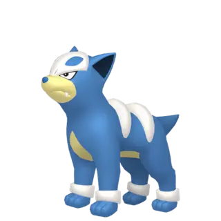 Houndour shiny front-facing sprite from Pokémon Scarlet
