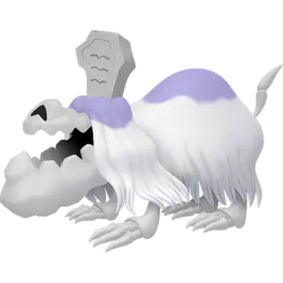 Houndstone front-facing sprite from Mega Dimension