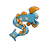 Huntail back-facing sprite from Pokémon White