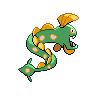 Huntail shiny back-facing sprite from Pokémon White