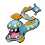 Huntail front-facing sprite from Pokémon Emerald