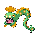 Huntail shiny front-facing sprite from Pokémon HeartGold