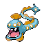 Huntail front-facing sprite from Pokémon Ruby