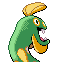 Huntail shiny back-facing sprite from Pokémon Ruby