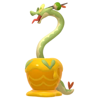 Hydrapple shiny front-facing sprite from Pokémon Scarlet
