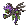 Hydreigon shiny front-facing sprite from Pokémon Black 2