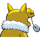 Hypno back-facing sprite from Pokémon Diamond