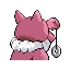Hypno shiny back-facing sprite from Pokémon FireRed