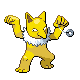 Hypno front-facing sprite from Pokémon HeartGold