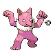 Hypno shiny front-facing sprite from Pokémon HeartGold