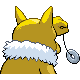 Hypno back-facing sprite from Pokémon Platinum