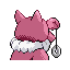 Hypno shiny back-facing sprite from Pokémon Ruby
