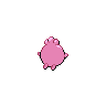 Igglybuff shiny back-facing sprite from Pokémon White 2