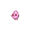 Igglybuff shiny front-facing sprite from Pokémon White