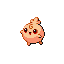 Igglybuff front-facing sprite from Pokémon Emerald
